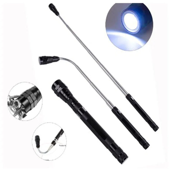 Magnetized Head Telescopic Pick-Up Tool Light