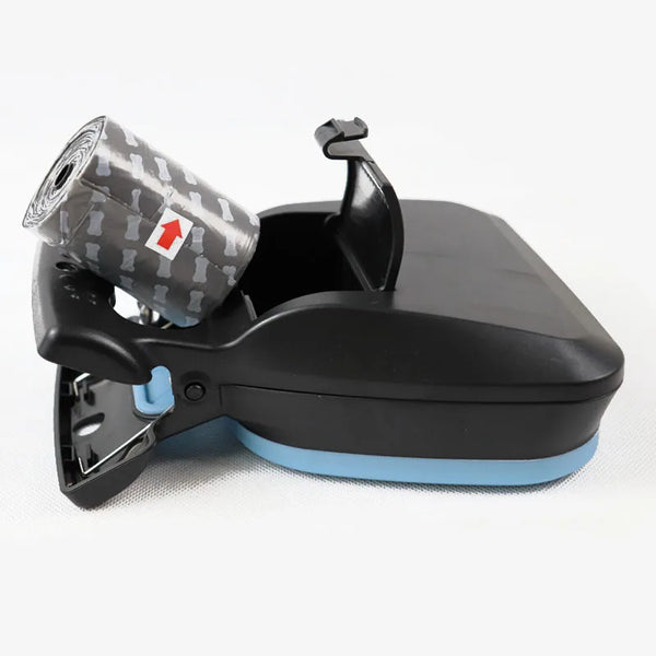 Dog Pet Travel Foldable Pooper Scooper with Decomposable Waste Bags – Portable One-Hand Waste Pickup Tool