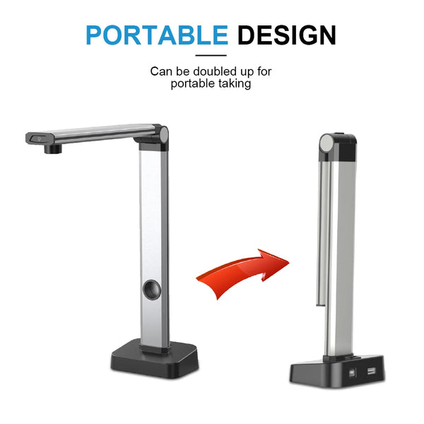 L14 14MP HD Book & Document Scanner – A3 Capture, Multi-Language OCR, PDF for Mac & Windows