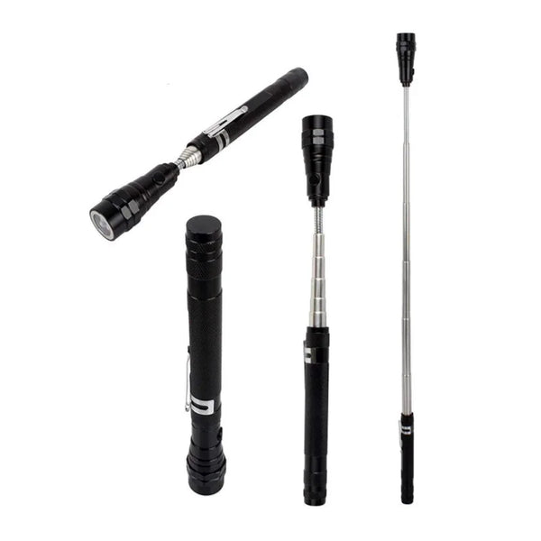 Magnetized Head Telescopic Pick-Up Tool Light
