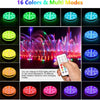 Waterproof RGB LED Submersible Pool Lights with Remote Control
