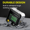 2-Side Magnetic Digital Angle Gauge with Laser – Precision Inclinometer & Electronic Protractor