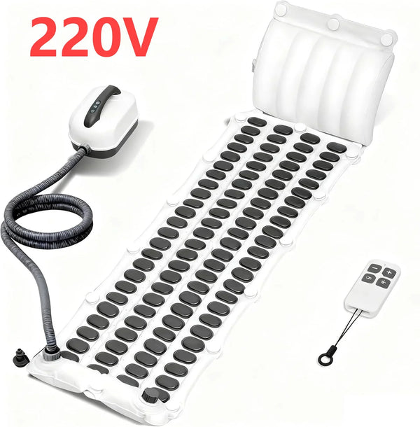 Home Surf Massage Bath Mat – Full Body SPA Hydrotherapy Bubble Machine (110V/220V)