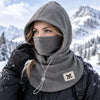 Fleece Balaclava Winter Hat – Windproof Hooded Face Mask for Cycling