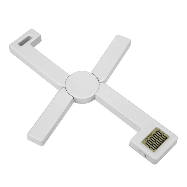 Compact Folding Digital Kitchen Scale, Accurate Foldable Portable Scale Easy to Read LCD Display