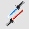 Double-Bladed Lightsaber Sword Toy – Luminous Interactive Cosplay Light Sword for Kids & Adults