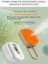 Pet Steam Spray Grooming Brush – 4-in-1 Hair Removal, Massage & Detangling Comb
