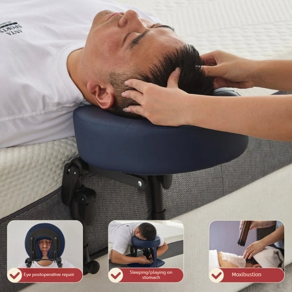 Adjustable Massage Head Rest Kit – Face Down Pillow for Mattress, Salon, SPA & Home Massage Therapy