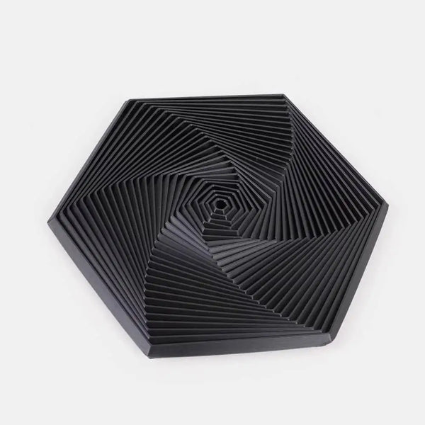 3D Printed Hexagonal Spiral Tower – Magic Illusion Stereoscopic Rotation Stress Relief Toy