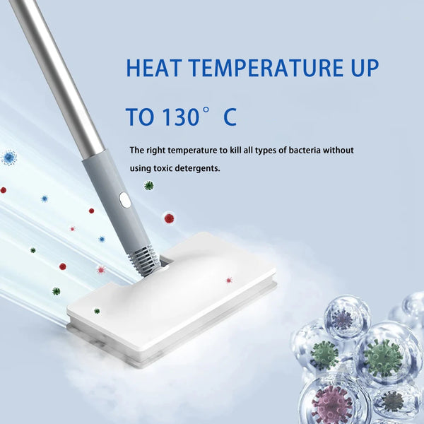 High-Temperature Steam Mop Cleaner for All Floors & Kitchen Use