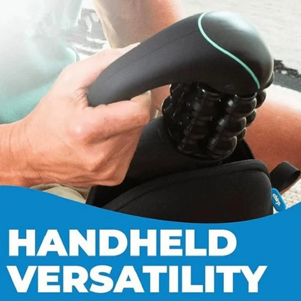 Mini Rolling Percussive Massager – Deep Tissue Muscle Recovery & Whole Body Pain Relief