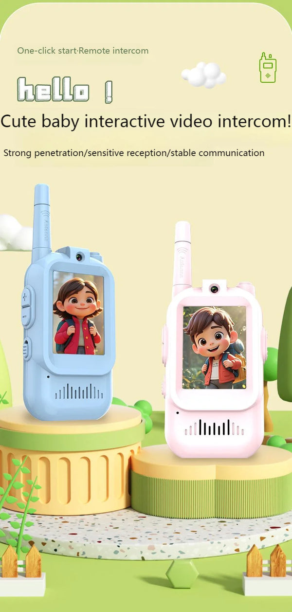 Children'sVideo Walkie Talkies with 2-Inch HD Screen