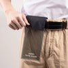 Anti-Theft RFID Blocking Travel Pouch Money Belt Bag for Men & Women