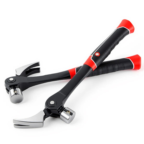 Magnetic Nail Holder, Three-Angle Head & Comfort Grip Handle