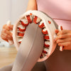 Ring Leg Massager Massage Roller with Detachable Handles for Full Body Relaxation