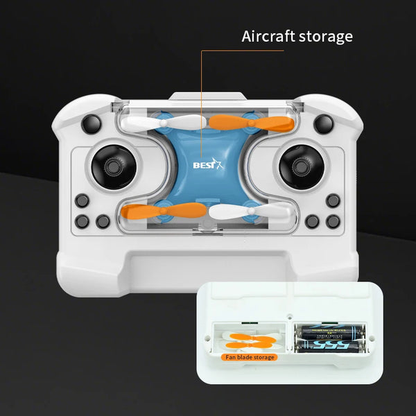 Pocket Mini RC Drone – Lightweight 4-Channel Quadcopter with 150m Range