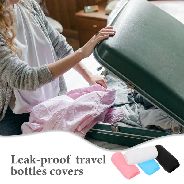 Leak-Proof Stretchable Silicone Protective Covers for Travelling