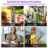 450ml Portable Juicer Blender Cup – 12-Blade Rechargeable Smoothie Maker
