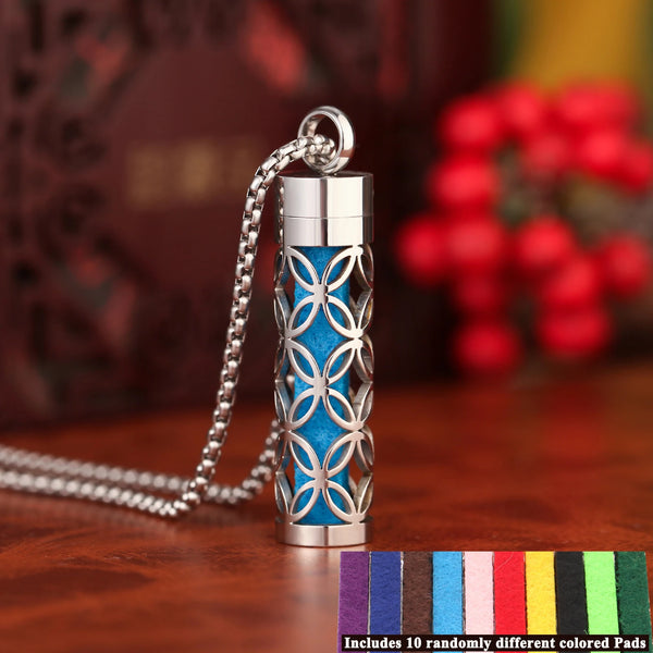 Aromatherapy Necklace Diffuser Pendant