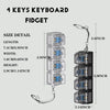 ED Keyboard Key Chain Fidget Toy