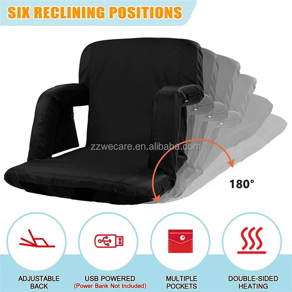 Folding Outdoor Sport Chair with Heated Seats