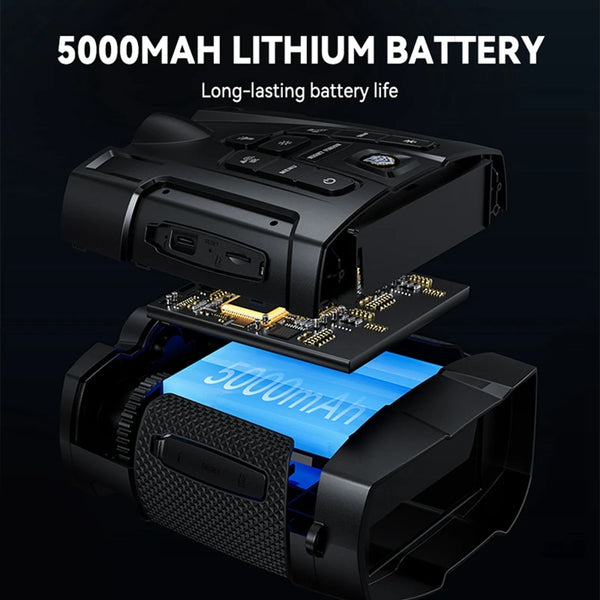 4K Night Vision Monocular – Digital Telescope with 10X Zoom & Infrared Viewing