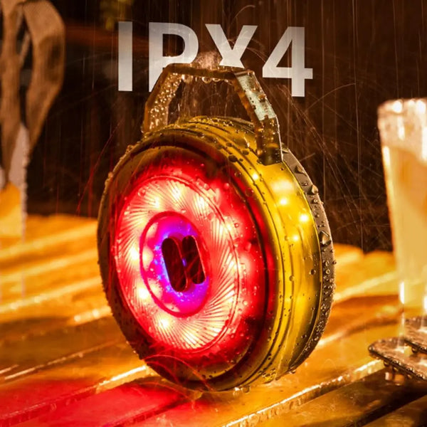 LED Tent Light Strip – Hand Crank Portable Canopy Light with 10M Storage Reel