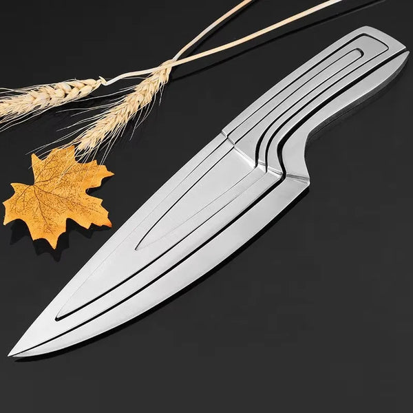 4-Piece Multifunctional Stainless Steel Kitchen Knife Set – Chef, Cleaver, Boning & Utility Knives