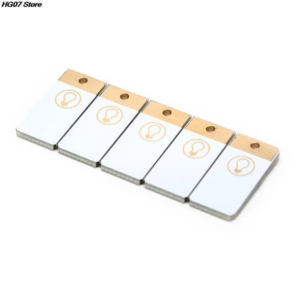 Mini USB LED Bulb Night Light – Portable Book Light for Laptop, PC & Power Bank (1 set of 5pcs)