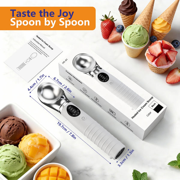 USB Rechargeable Heated Ice Cream Scoop