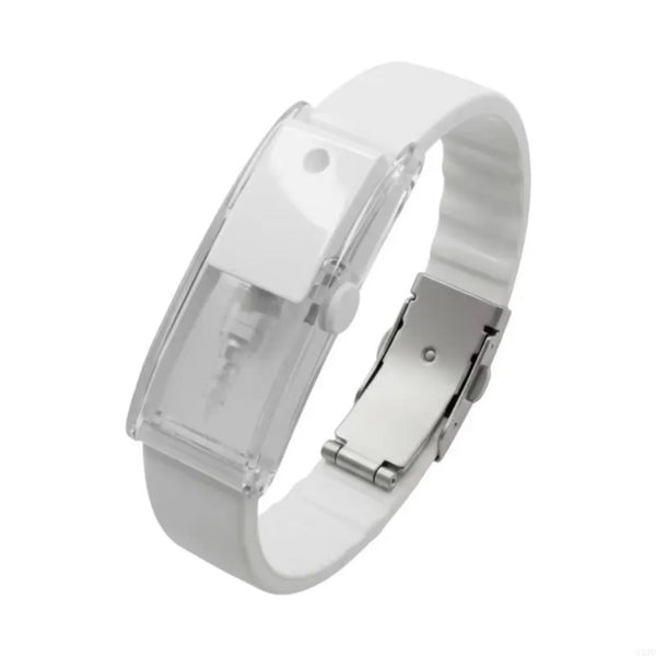 Refillable Scent Diffuser Bracelet – Lightweight Adjustable PVC Wristband