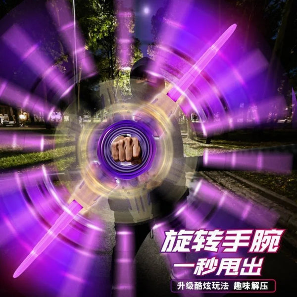 Double-Ended Retractable LED Lightsaber