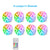 Waterproof RGB LED Submersible Pool Lights with Remote Control
