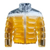 Transparent Wearable Beer-Drinking Jacket for Parties, Festivals & Gag Gifts