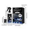 Car Headlight Restoration Kit – Lens Cleaner, Polisher & UV Protection Solution