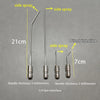 Stainless Steel High Pressure Cleaning Needle Nozzle – 1/4" Quick Connect Deep Cleaning Sprayer