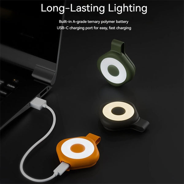 Rechargeable Magnetic Nurse Badge Light with 6 Brightness Levels & 3 Colors