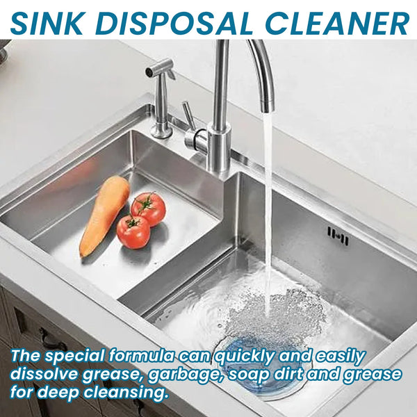 Sink Cleaning Tablets – Drain Pipe Cleaner, Deodorizer & Sewer Dredging Tablets (24PCS)