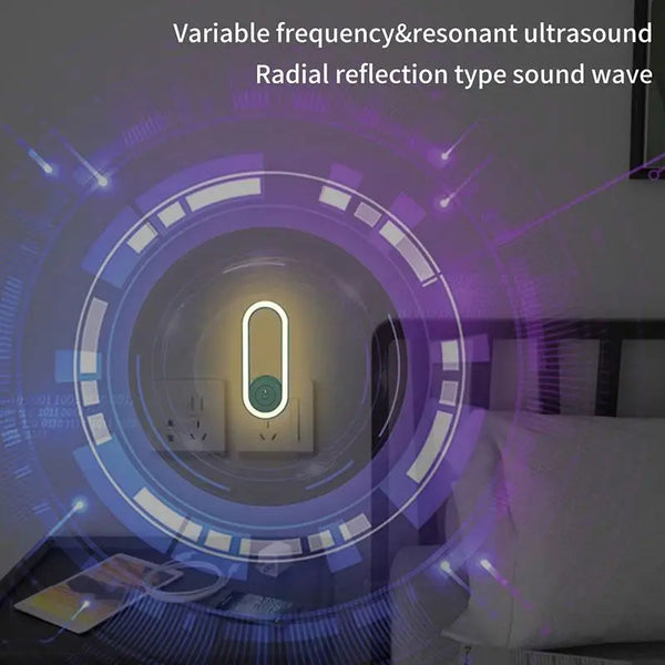 Ultrasonic Home Guardian – Indoor Environment Management System with LED Night Light