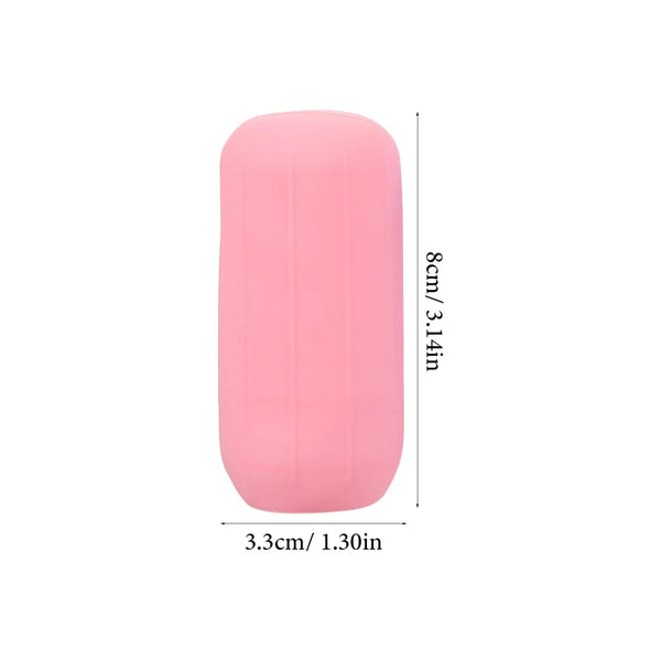Leak-Proof Stretchable Silicone Protective Covers for Travelling