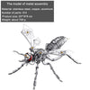 DIY Assembly 3D Metal Mechanical Model Kit – Scorpion, Cheetah, Wasp, Falcon, Pterosaur & Phoenix