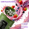 450ml Portable Juicer Blender Cup – 12-Blade Rechargeable Smoothie Maker