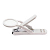 Nail Clipper with Magnifying Glass – Anti-Splash Stainless Steel Nail Trimmer for Elderly & Home Use