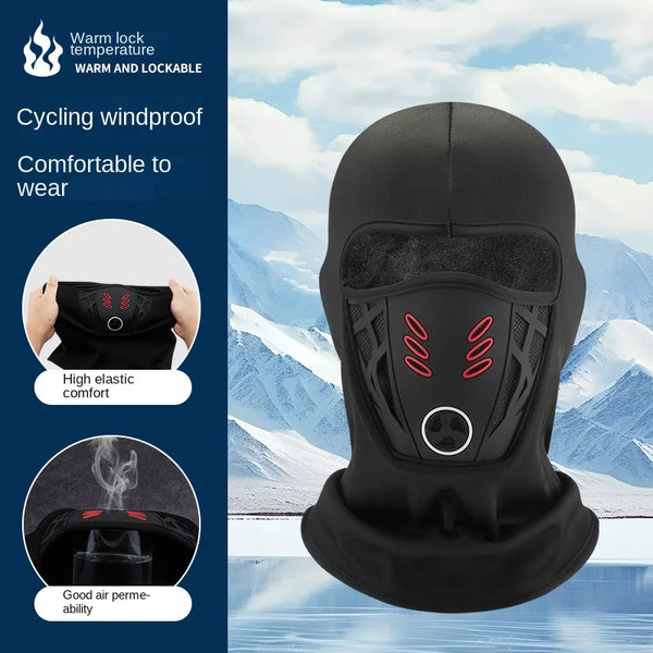 Windproof Motorcycle Balaclava – Full Face Ski Mask & Winter Headwear