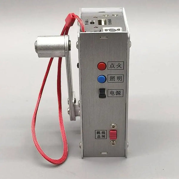Emergency Hand Crank Generator Radio – Portable USB Charger, Flashlight & Plasma Igniter Survival Tool