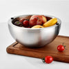 Chilled Serving Bowl – Double-Walled Stainless Steel Insulated Bowl for Dips, Sauces & Salads