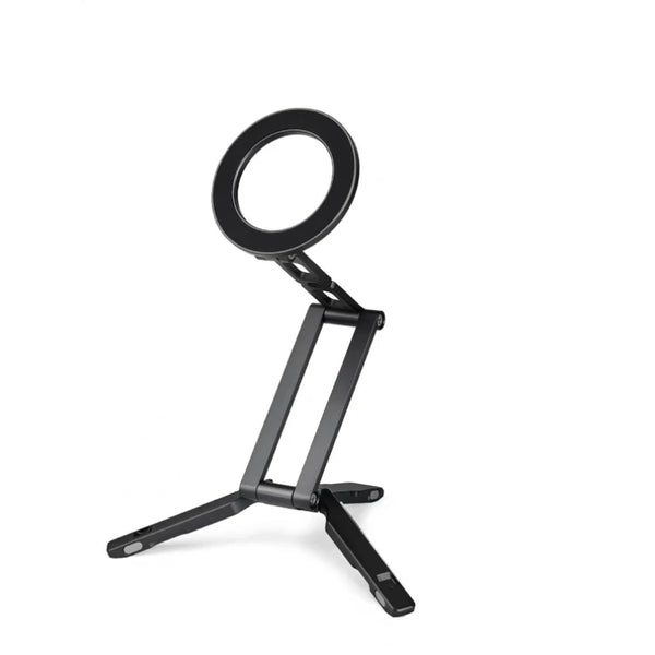 Foldable Magnetic Smartphone Holder – Adjustable Arca-Swiss Phone Stand for Vlogging & Photography