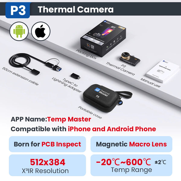 Thermal Camera for Electronics & Cell Phone Repair