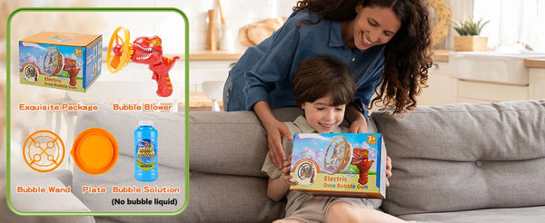 High-Output Bubble Blower Toy for Children & Toddlers, Party & Birthday Gift