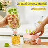 Silicone Ice Cube Tray with Lid – 12-Grid Large Capacity Water Bottle Mold